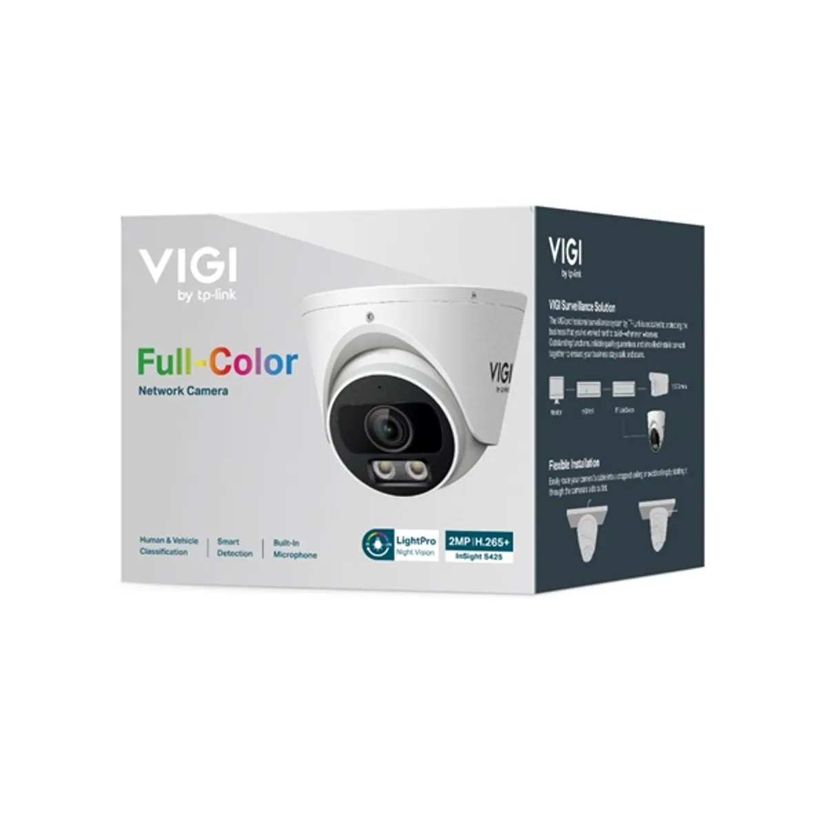TP-LINK INSIGHT S425(4MM) InSight S425 turret kamera kültéri 2MP IP67 PoE #2