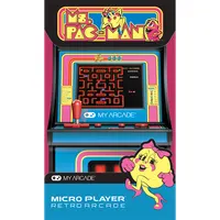 MY ARCADE DGUNL-3230 Ms. Pac-Man Micro Player 6.75" hordozható, kivehető joystick, külső hangszóró, 3,5 mm fejhallgató-csatlakozó #7