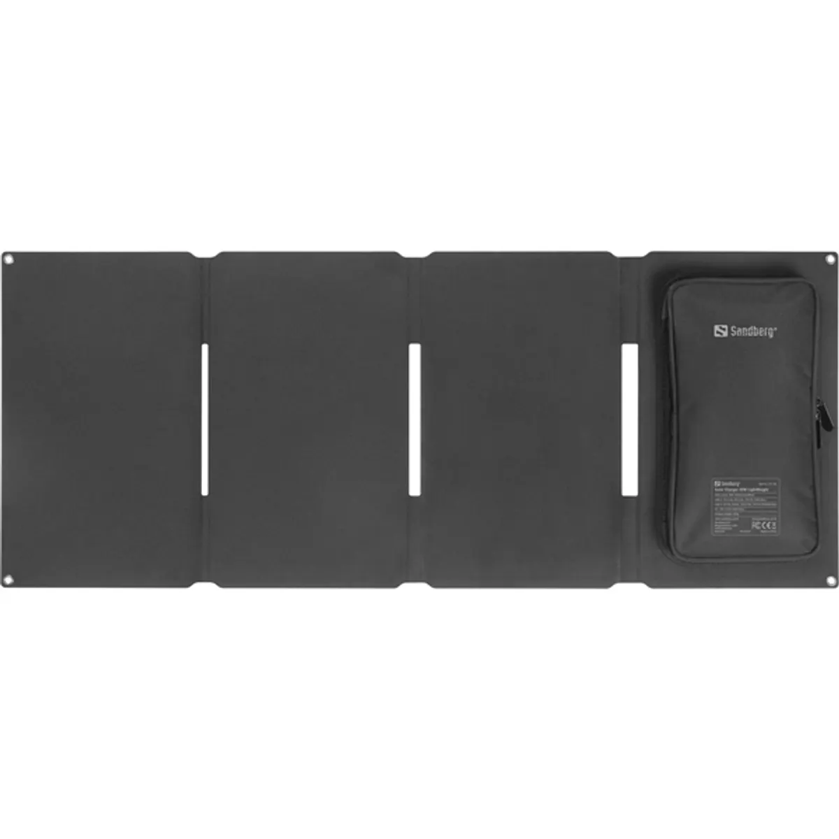 SANDBERG 421-20 Napelem Solar Charger 40W 4-panel foldable IP67 Monocrystalline USB-C USB-A PD30W #4