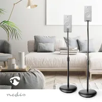 NEDIS SPMT2750BK fekete falra szerelhető televízió- és monitor konzol #4