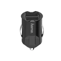 Hama 00200015 Autós töltő 2x USB 2.0 10,5W fekete