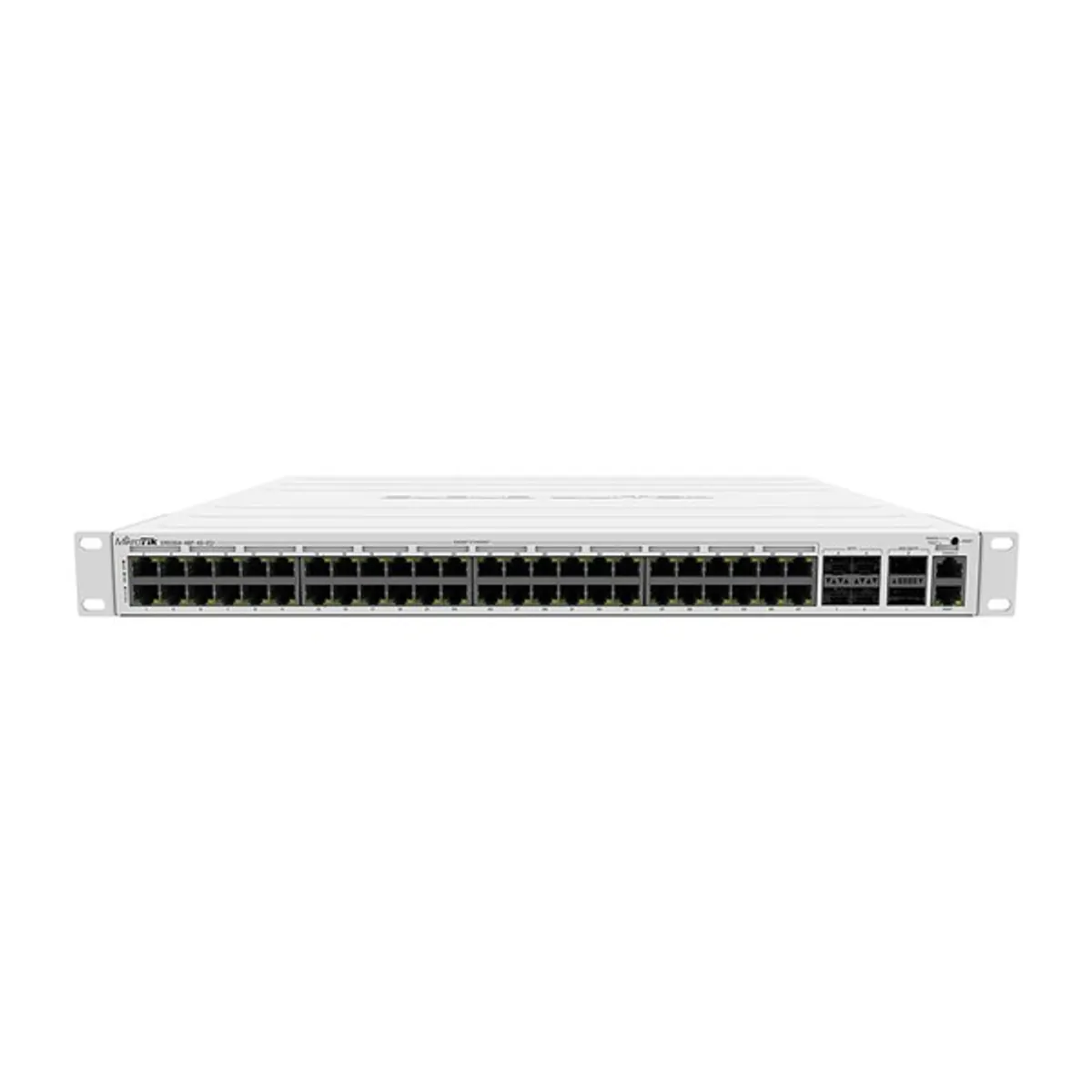 MikroTik CRS354-48P-4S+2Q+RM CRS354-48P-4S+2Q+RM 48x1GbE PoE, 4x10G SFP+, 2x40G QSFP+, rack #3