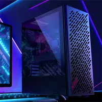 ADATA VALORAIRMT-BKCWW Valor Air Midi ATX fekete, ablakos, 2x 120mm, 2x USB 3.0, 1x Audio, 3x 3.5" HDD, táp nélküli #1