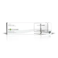 NEDIS TVSM5120GY TV állvány 37-75" kábelvezetés VESA 200x200-600x400 max 40 kg 5 magasság +5°-10° döntés 35° forgás #5