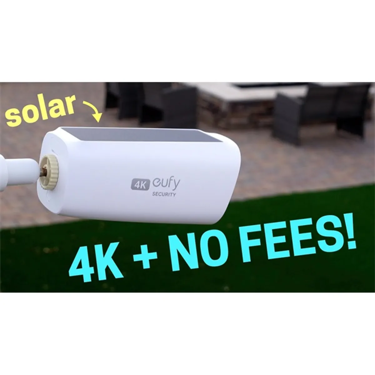 Anker T88723W1 EufyCam 3 S330 4K beépített napelem WiFi kültéri vízálló 3-1 #3