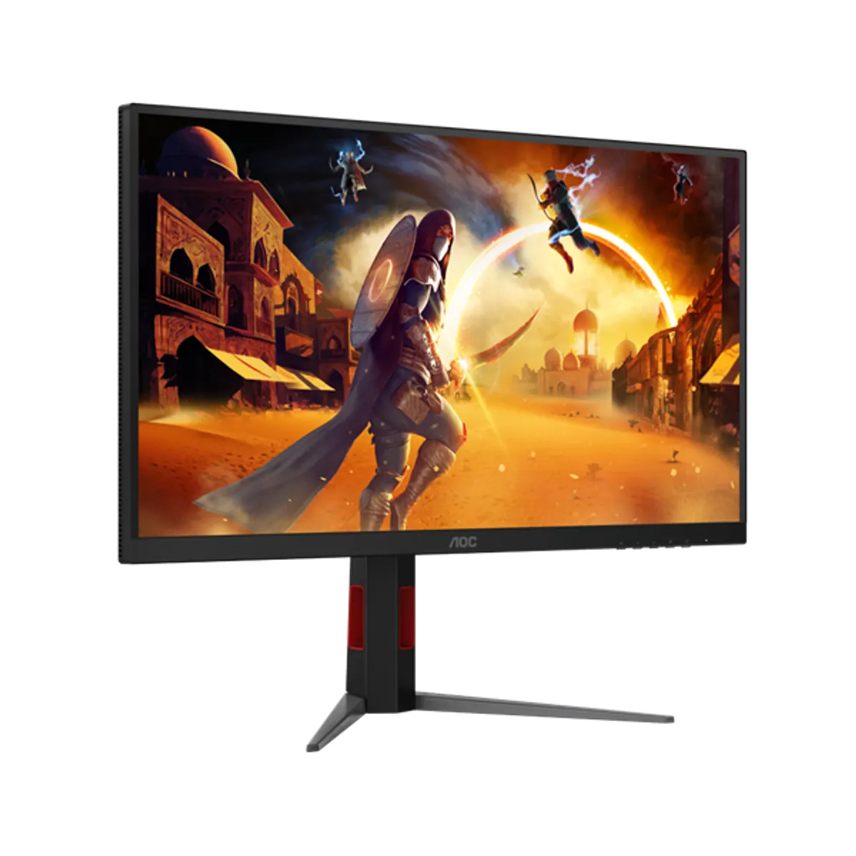 AOC U27G4XM IPS Gaming monitor 27" 4K 3840x2160 1 ms USB 3.2 Gen1 VESA állítható fekete-piros #4