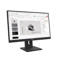 LENOVO-COM 64C9MAT6EU monitor 21.5" IPS 1920x1080 100 Hz 4 ms beépített tápegység hangszóró állítható magasság D-Sub HDMI DisplayPort VESA 100x100