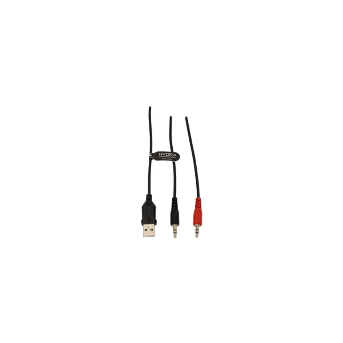 Baracuda BGH-021 HYDRA fejhallgató 2 m, 40 mm hangszóró, mikrofon -42 dB, RGB világítás, 2x 3,5 mm és USB, PC PS4 XBOX MAC kompatibilis #3