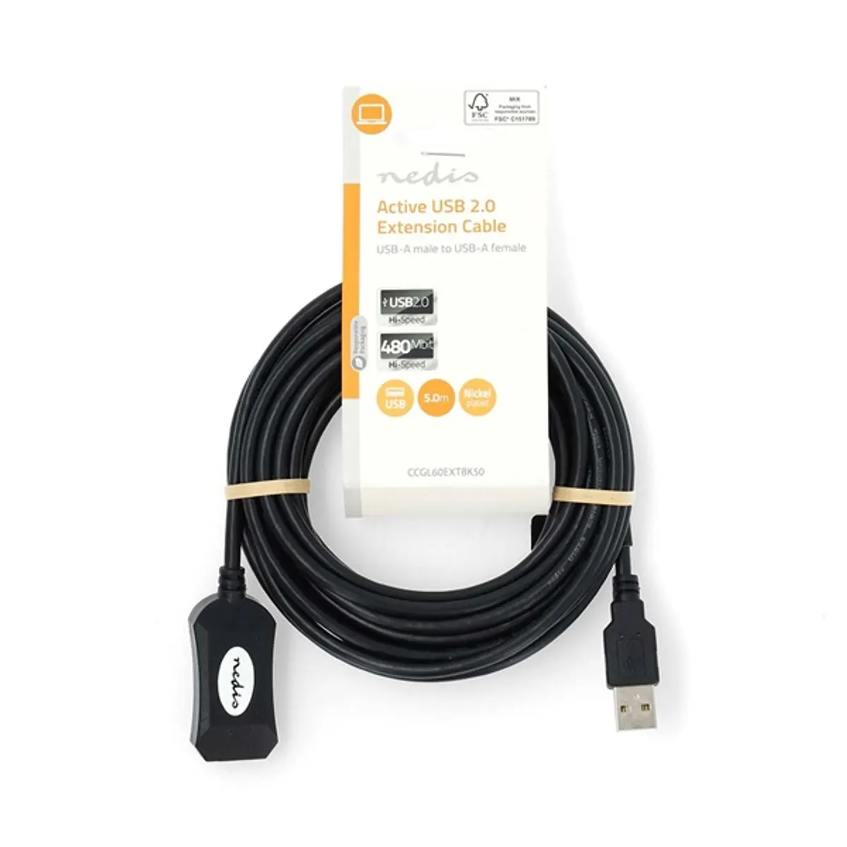 NEDIS CCGL60EXTBK50 kábel #1