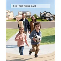 ANKER T82101W1 Eufy Video Doorbell 2K WiFi kültéri ember felismerés, 2K felbontás, kétirányú hang, AES-256 #2