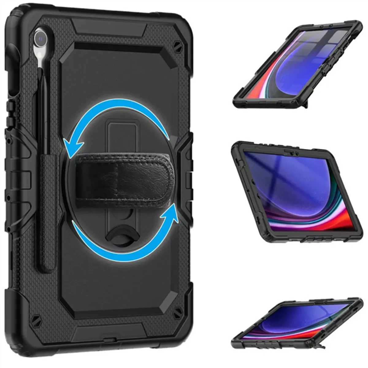 TECH-PROTECT TP606249 tok 12,4" fekete műanyag #8