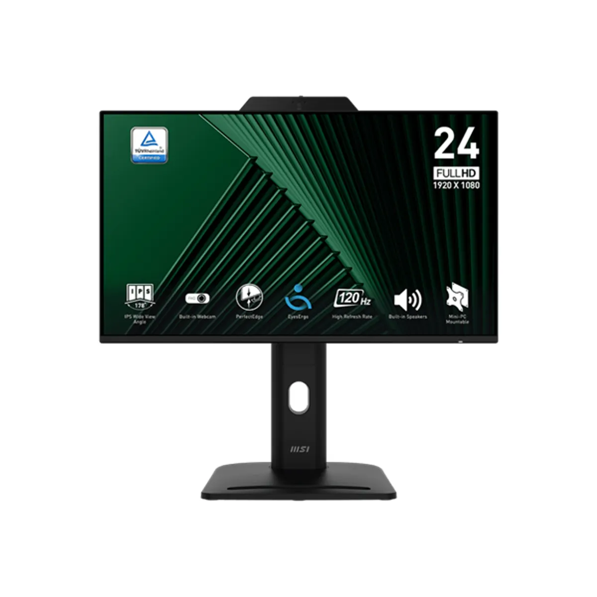 MSI DT 9S6-3PD89T-001 Monitor IPS 1920x1080 120 Hz 1 ms HDMI DisplayPort USB Webkamera #1