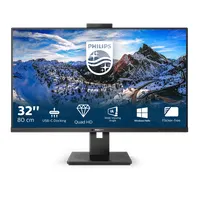 PHI MON 326P1H/00 monitor ips 31.5" 2560x1440 75 Hz 4 ms usb-c hdmi dp usb hub webkamera hangszóró vesa 100x100 állítható