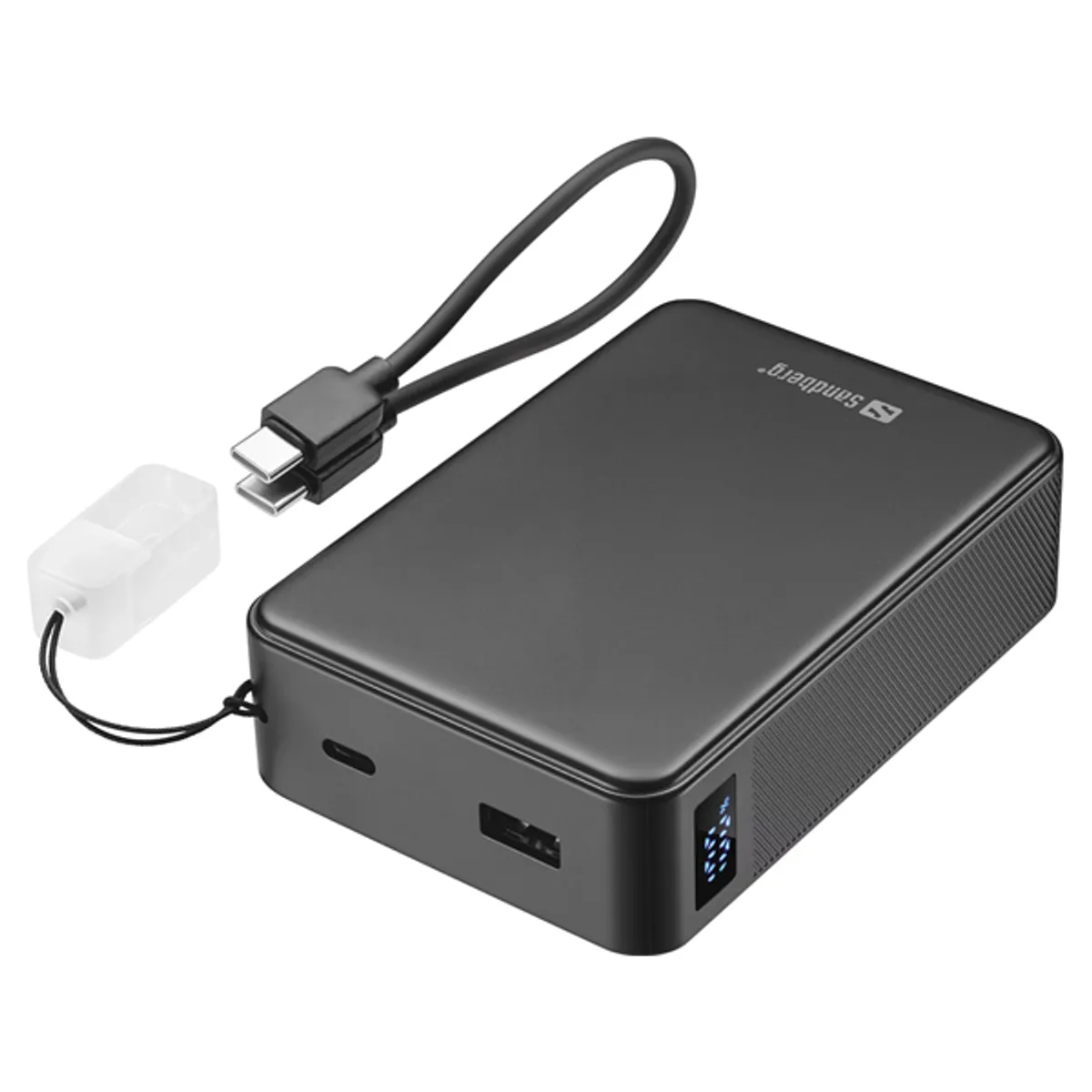 Sandberg 421-40 Nano Powerbank 20000 PD20W USB-C USB-A digitális kijelző #2
