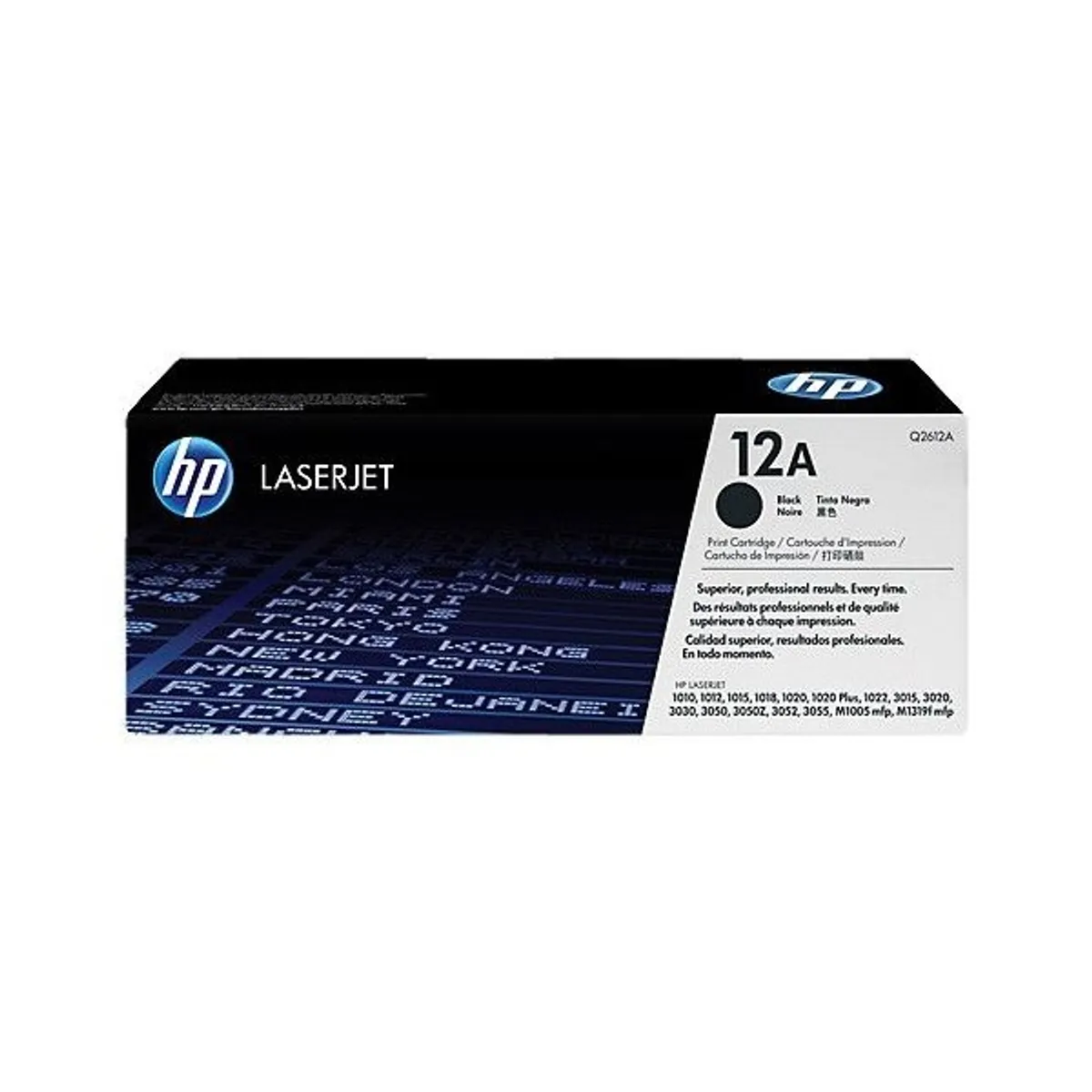 HP SUPPLY Q2612A toner kazetta fekete kb. 2000 oldal kompatibilis HP LaserJet 1010, 1012, 1015, 3015, 3020, 3030 #1