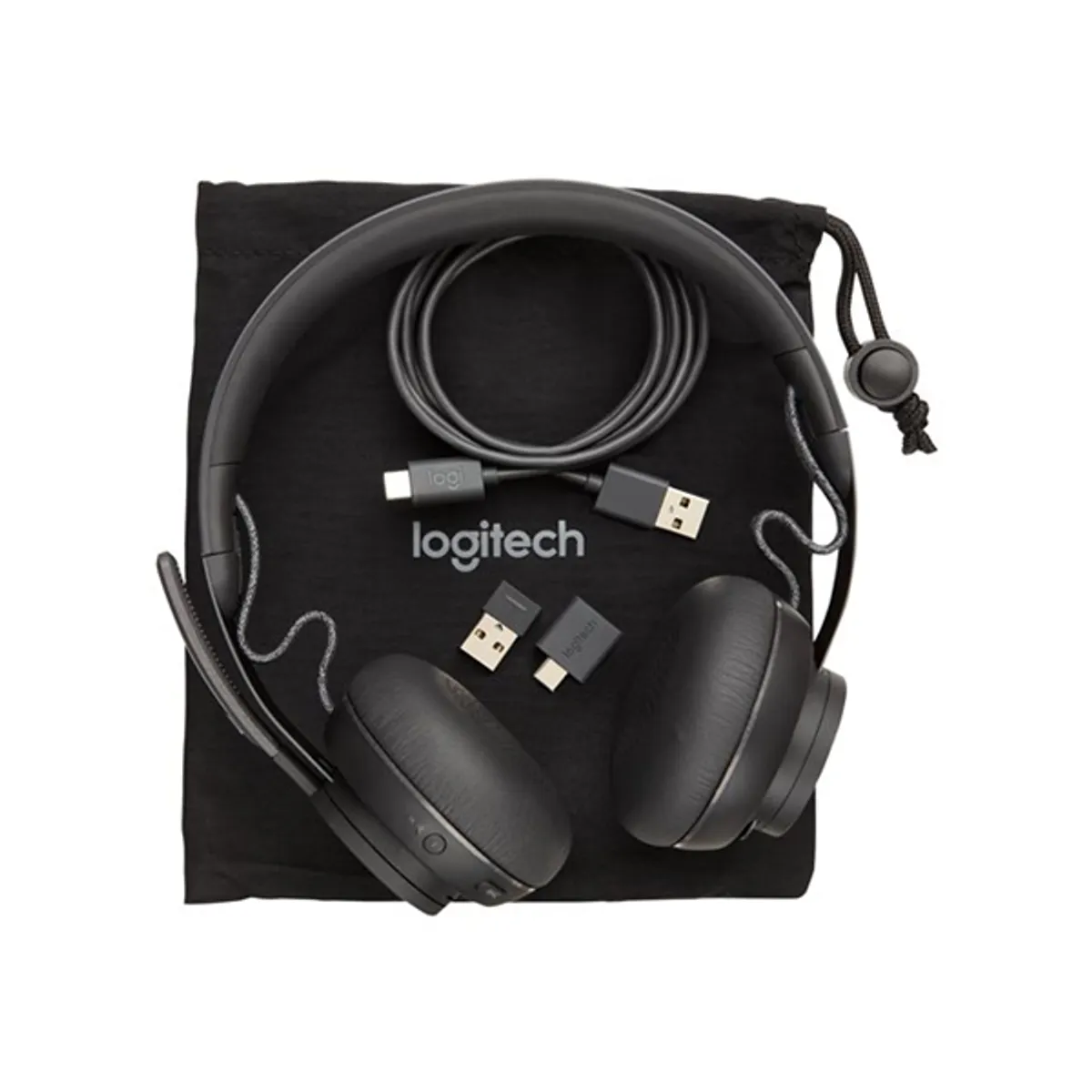 LOGITECH 981-000870 Zone Wired fejhallgató USB, USB-C, mikrofon, sztereó, fekete #1