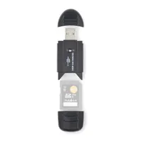 Nedis CRDRU2100BK kártyaolvasó USB 2.0 hub 4x USB port MMC SD SDHC SDXC #3