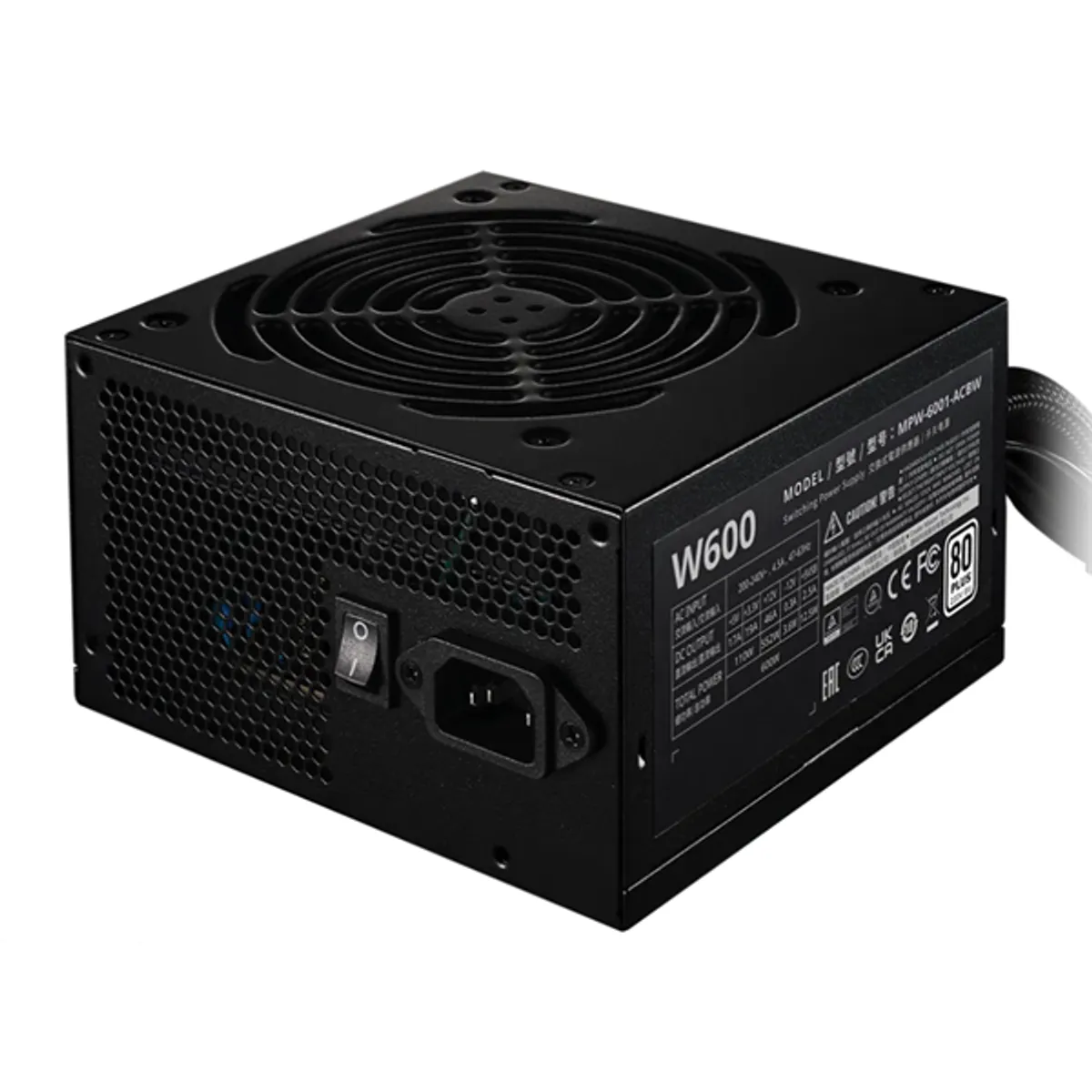 Cooler Master MPW-6001-ACBW-BE1 MPW-6001-ACBW-BE1 Low Noise 12cm 600 W #2