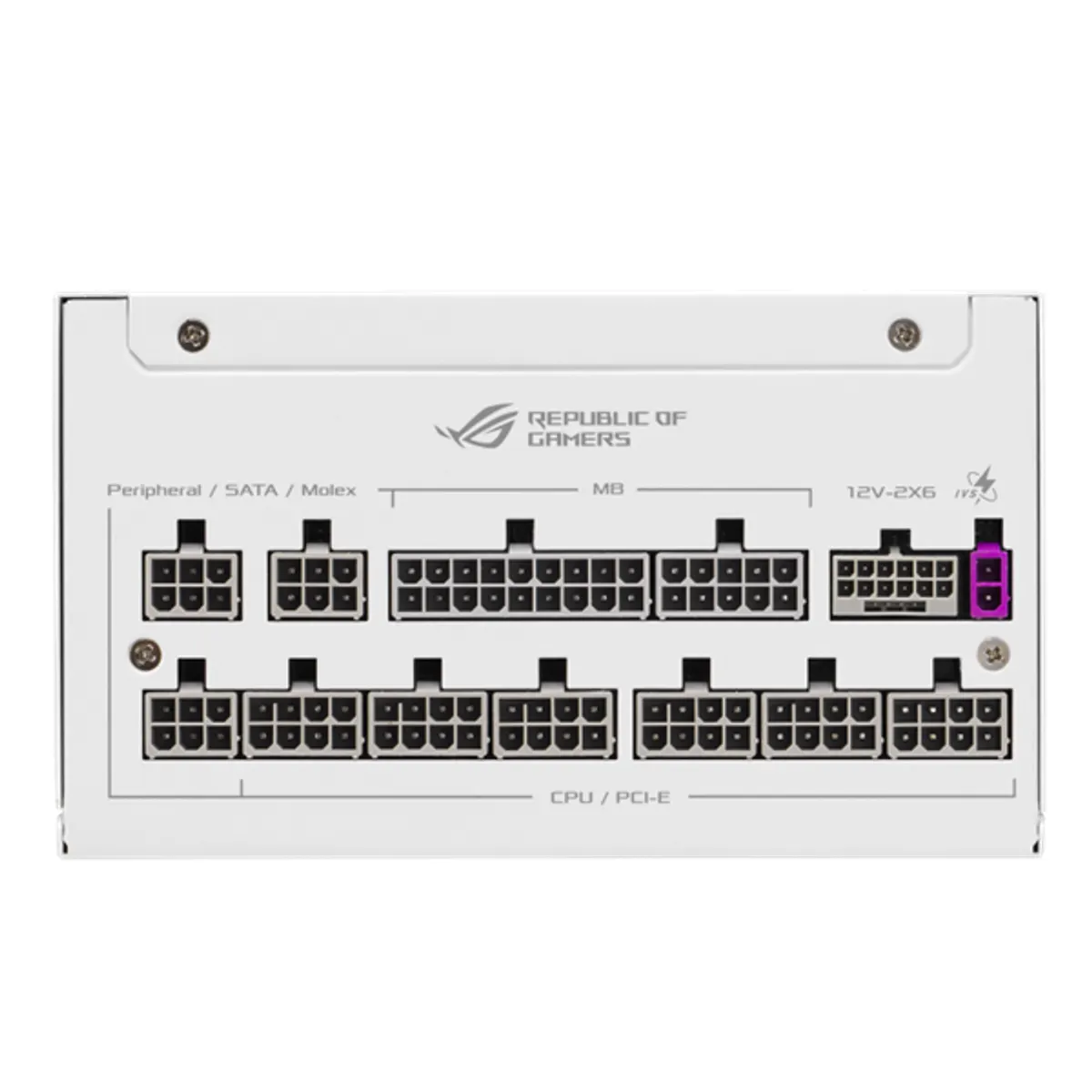 ASUS PER ROG-STRIX-1000P-GAMING-WHITE ROG Strix 1000P Gaming White 1000 W 1x20-4, 2x4-4, 1x16, 4x8, 6xSata, 3xMolex #3