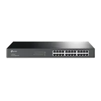 TP-LINK TL-SG1024 24-portos gigabites 1U rackbe szerelhető kapcsoló nem menedzselhető 48Gbps