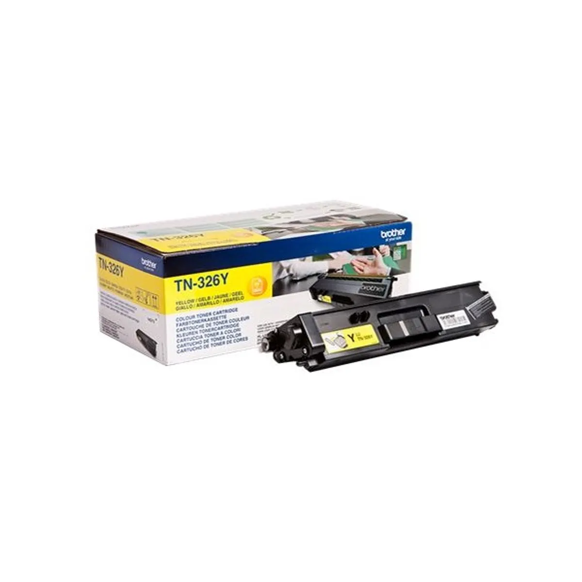 Brother TN326Y sárga tonerkazetta 4000 oldal kompatibilis MFC-L8650CDW MFC-L8850CDW HL-L8250CDN HL-L8350CDW DCP-L8400CDN DCP-L8450CDW #1