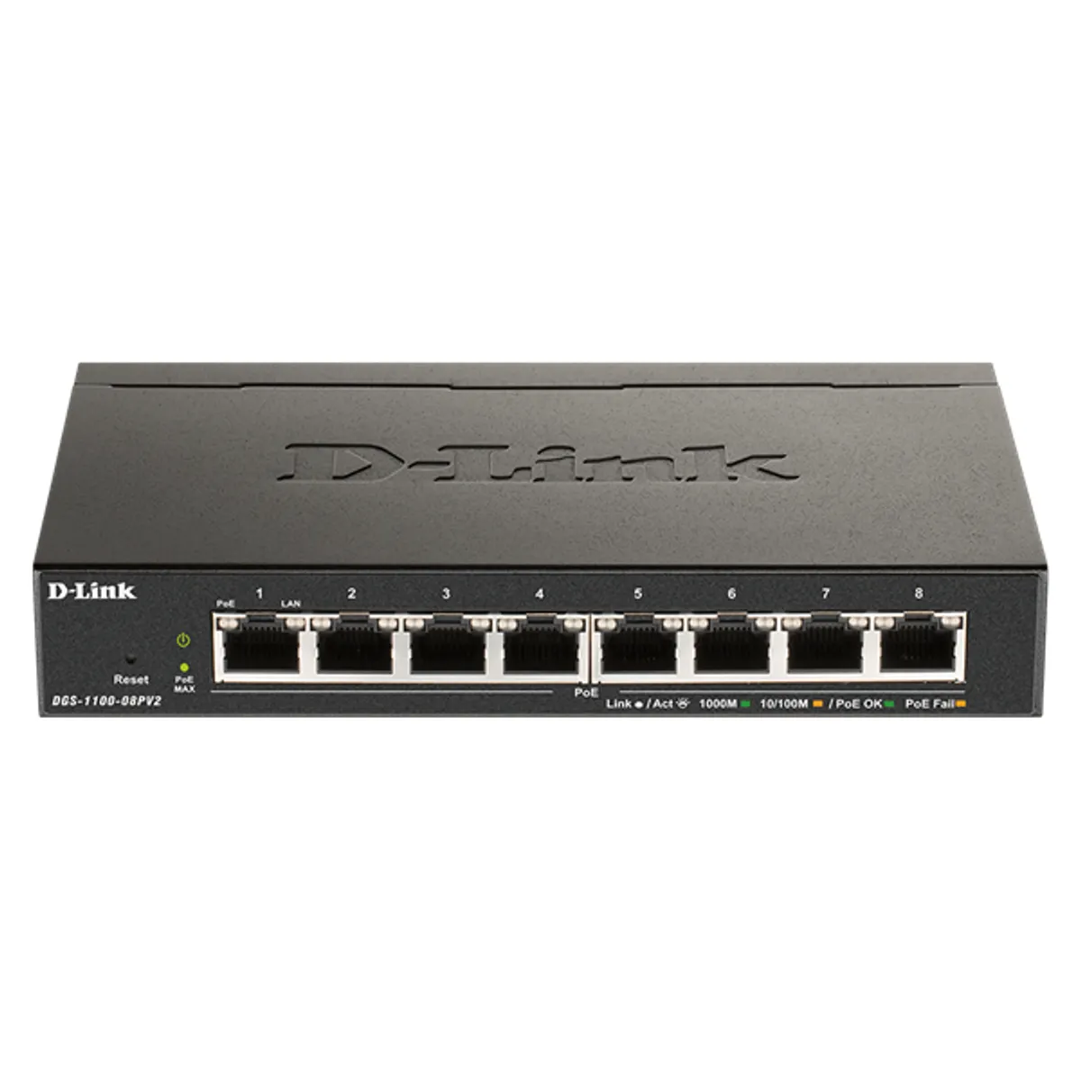 DLINK DGS-1100-08PV2/E 8-portos PoE 1Gb Fiber Webes felülettel #1