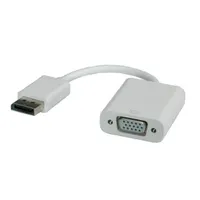 ROLINE 12.03.3135-10 DisplayPort-VGA átalakító 0,1 m fehér