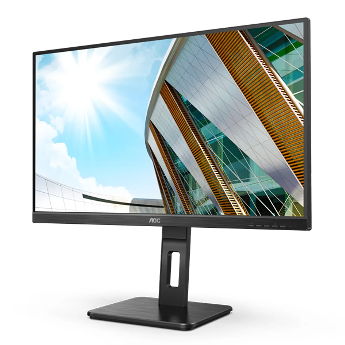 AOC U27P2 P2 27" IPS UHD 4K keret nélküli USB 3.2 hub HDMI DP #9