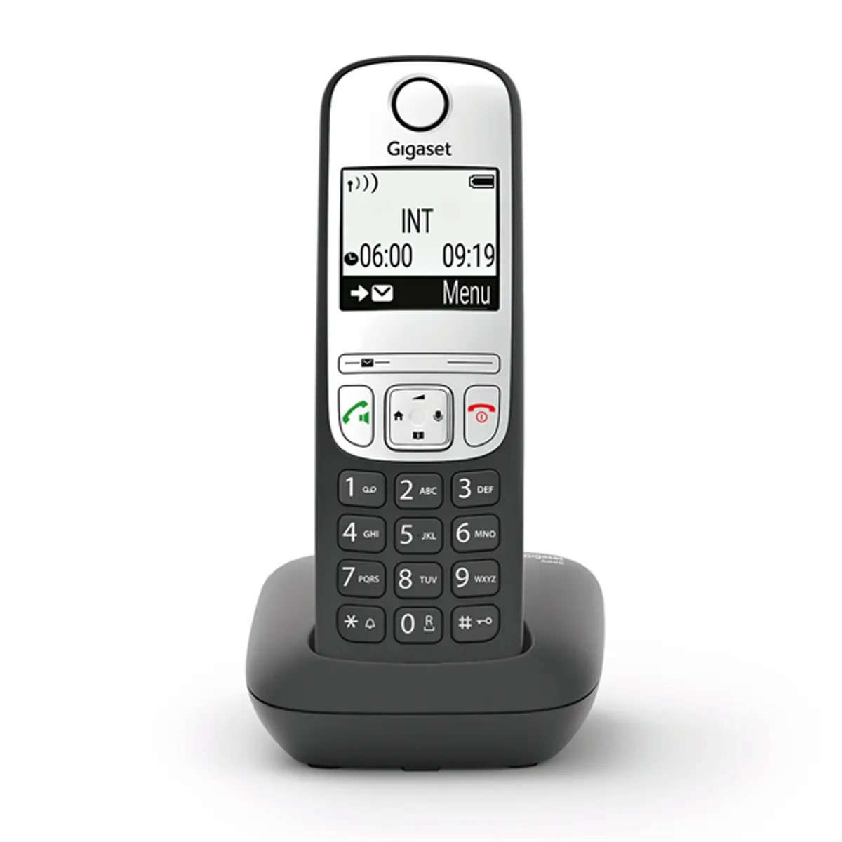 GIGASET S30852-H2810-S201 dect készülék hívószám kijelzés kihangosítás kijelző háttérvilágítás vezeték nélküli fekete üzenetrögzítő nincs #1