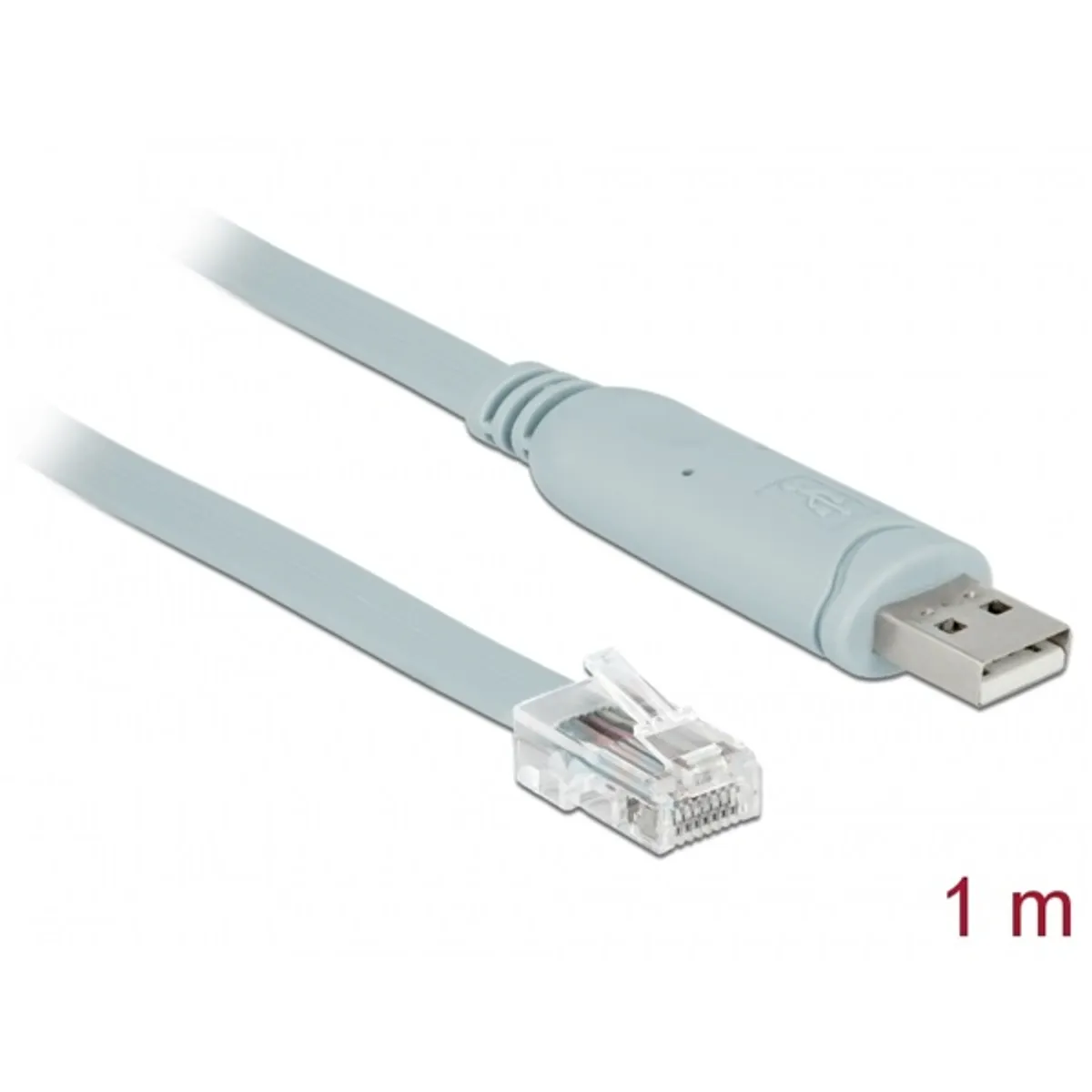 Delock 63911 USB 2.0 Type-A soros RS-232 RJ45 adapter 1 m #1