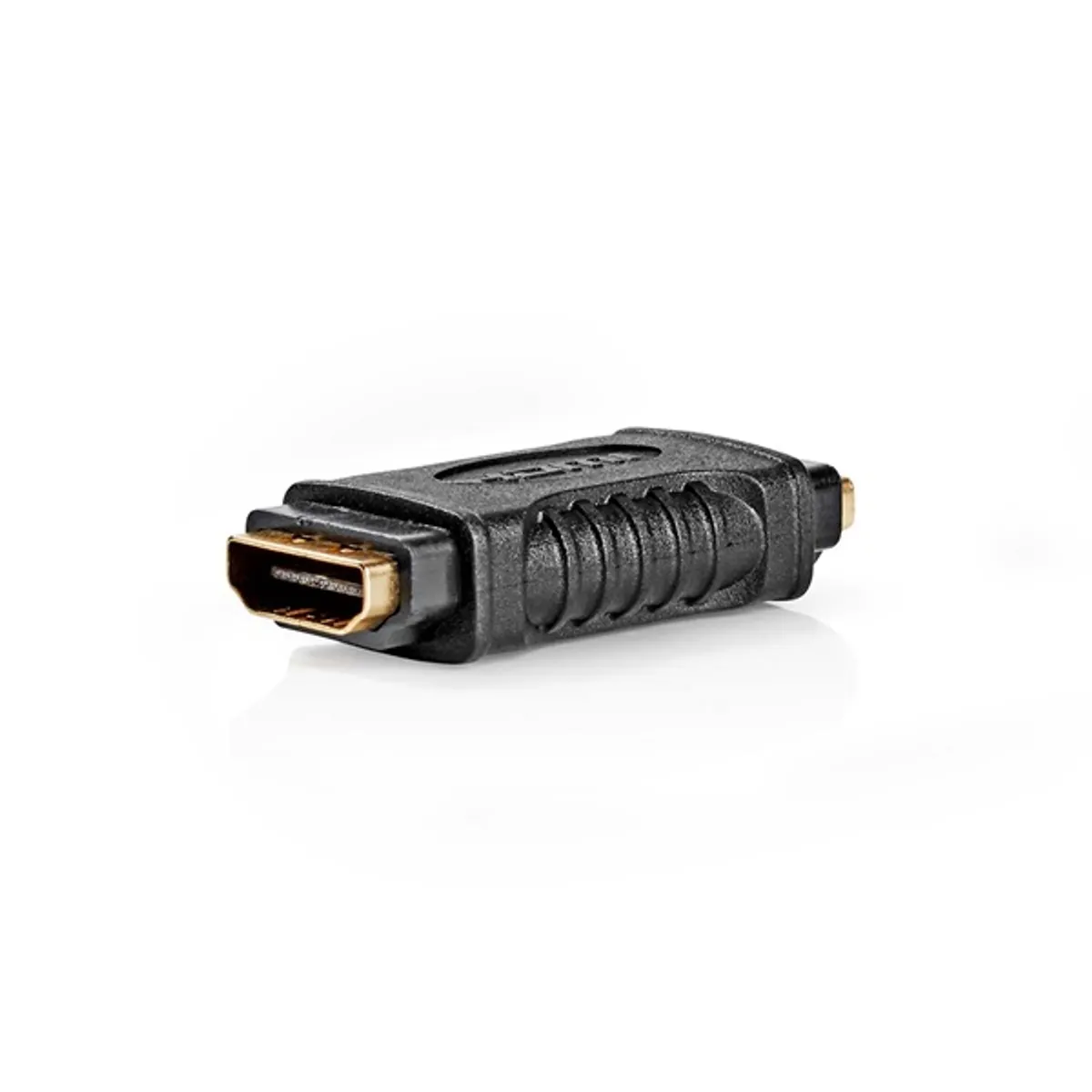NEDIS cvgb34900bk HDMI toldó adapter aranyozott csatlakozók fekete egyenes #4