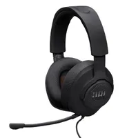 JBL JBLQTUM100M2BLK Quantum 100M2 vezetékes gaming fejhallgató kivehető mikrofon fekete