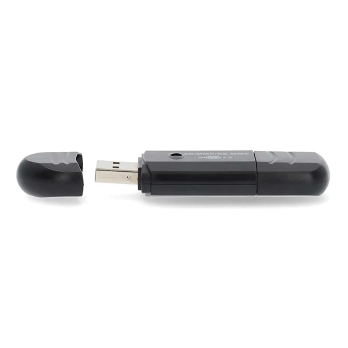 Nedis CRDRU2100BK kártyaolvasó USB 2.0 hub 4x USB port MMC SD SDHC SDXC #2