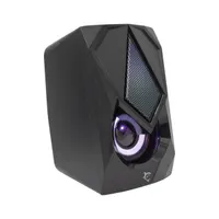 WHITESHARK GSP-619 Beat RGB 2.0 csatornás, 6W USB táp, 3,5 mm jack, RGB LED fekete #2