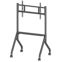 TECHLY ICA-TR53LB gurulós padlóállvány 65-100" fekete kijelzőhöz #1