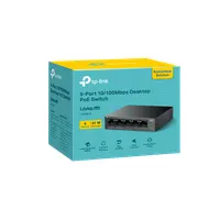 TP-LINK LS105LP 5-portos asztali switch 4 PoE portok 10 100 Mbps 802.3af #2