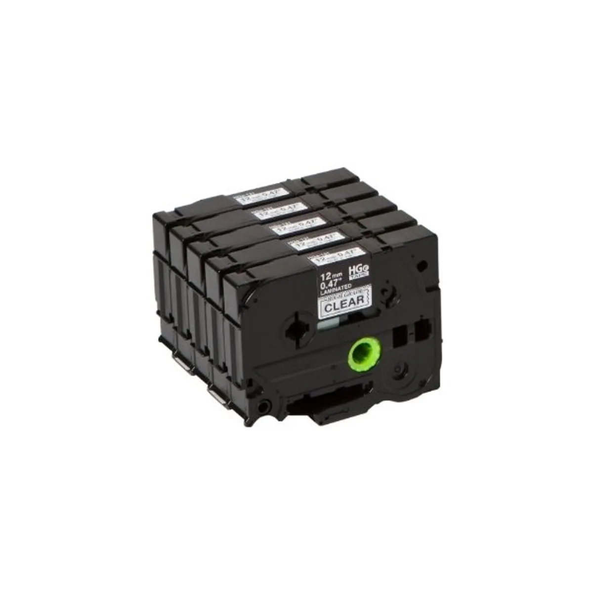 BROTHER HGE131V5 HGe-131 12 mm fekete átlátszó alap P-touch 9500PC #2