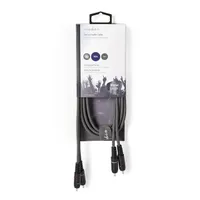 Nedis COTH24200GY15 sztereó RCA kábel 1.5 m 2x RCA dugó réz sötétszürke #3