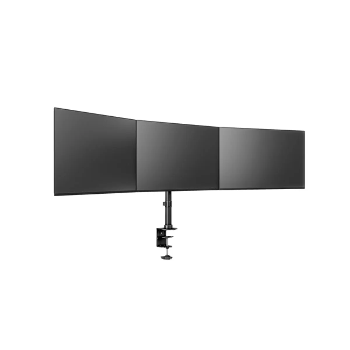 Multibrackets 7350073733385 Deskmount Basic Triple Dönthető forgatható VESA 75x75 100x100 fekete 7,5 kg #10