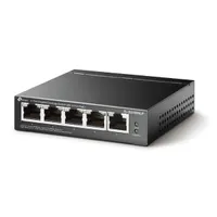 TP-LINK TL-SG1005LP 5-portos gigabit PoE asztali kapcsoló 4 PoE port 40 W 10 Gbps nem menedzselhető #1