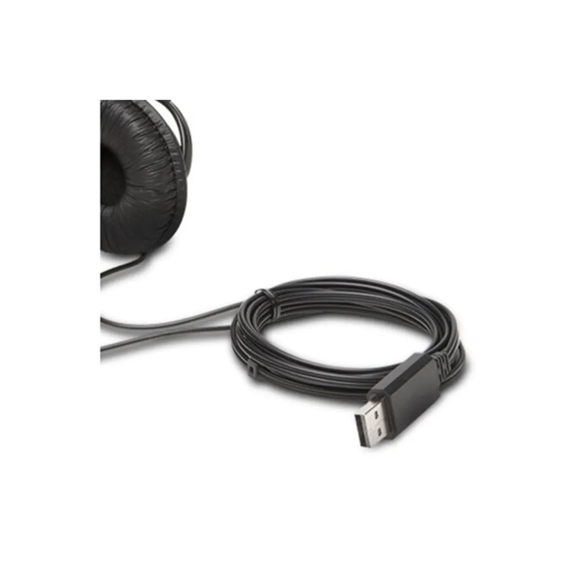Kensington K97601WW USB A fejhallgató mikrofonnal 40 mm hangszórók passzív zajszűrő mikrofon 1,8 m USB kábel 94 dB-re korlátozott hangerő Windows Mac #5