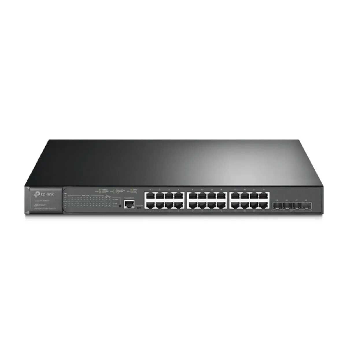 TP-LINK SG3428XMP Omada L2 24 Gigabit PoE 4 10G SFP 1U rack #1