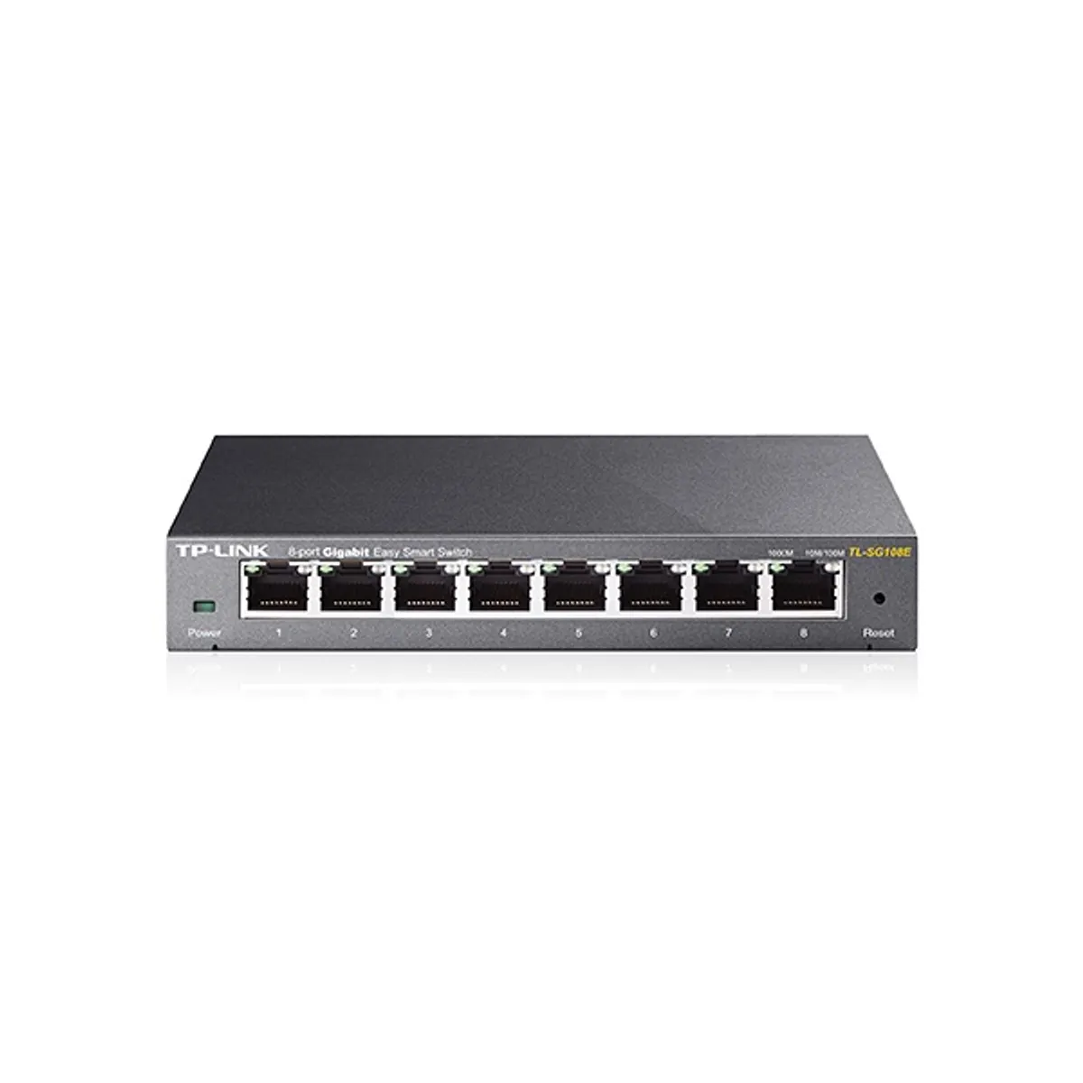 TP-LINK TL-SG108E 8-portos gigabites Easy Smart switch webes felügyelettel VLAN QoS #1