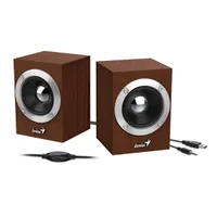 GENIUS SP-HF280 WOOD fadobozos 2x3W USB 3,5mm jack 100Hz-20KHz #1