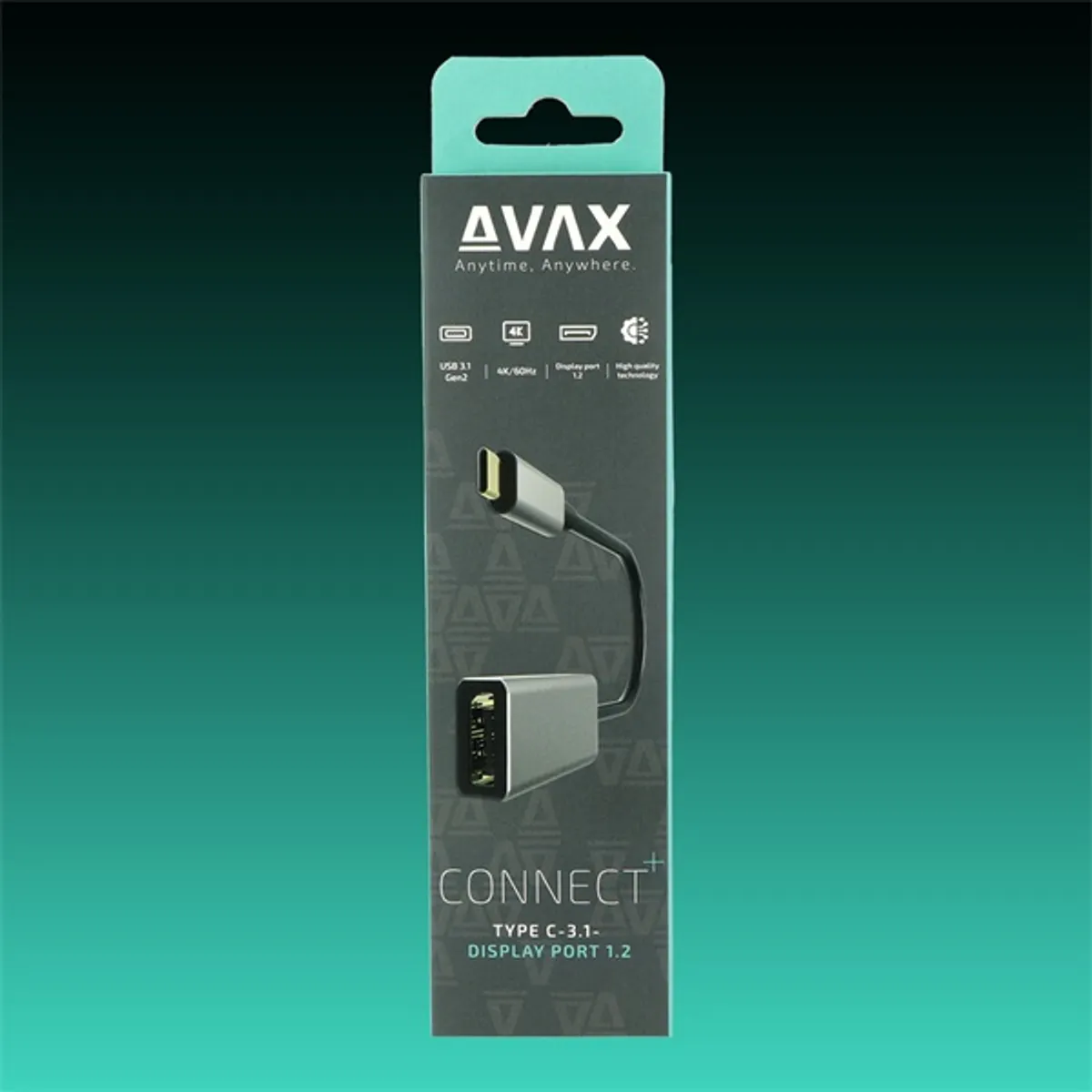 AVAX AVAX_AD605 USB-C DisplayPort átalakító #1
