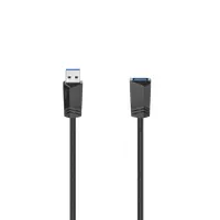 HAMA 00200628 USB hosszabbító kábel USB-A USB-A 1,5 m USB 3.0 fekete