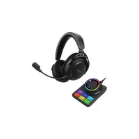 HP HYPERX AJ5C7AA Fejhallgató mikrofonos vezeték nélküli kompatibilis PC Mac PlayStation Nintendo Switch Bluetooth USB-C 3,5mm fekete-piros #2