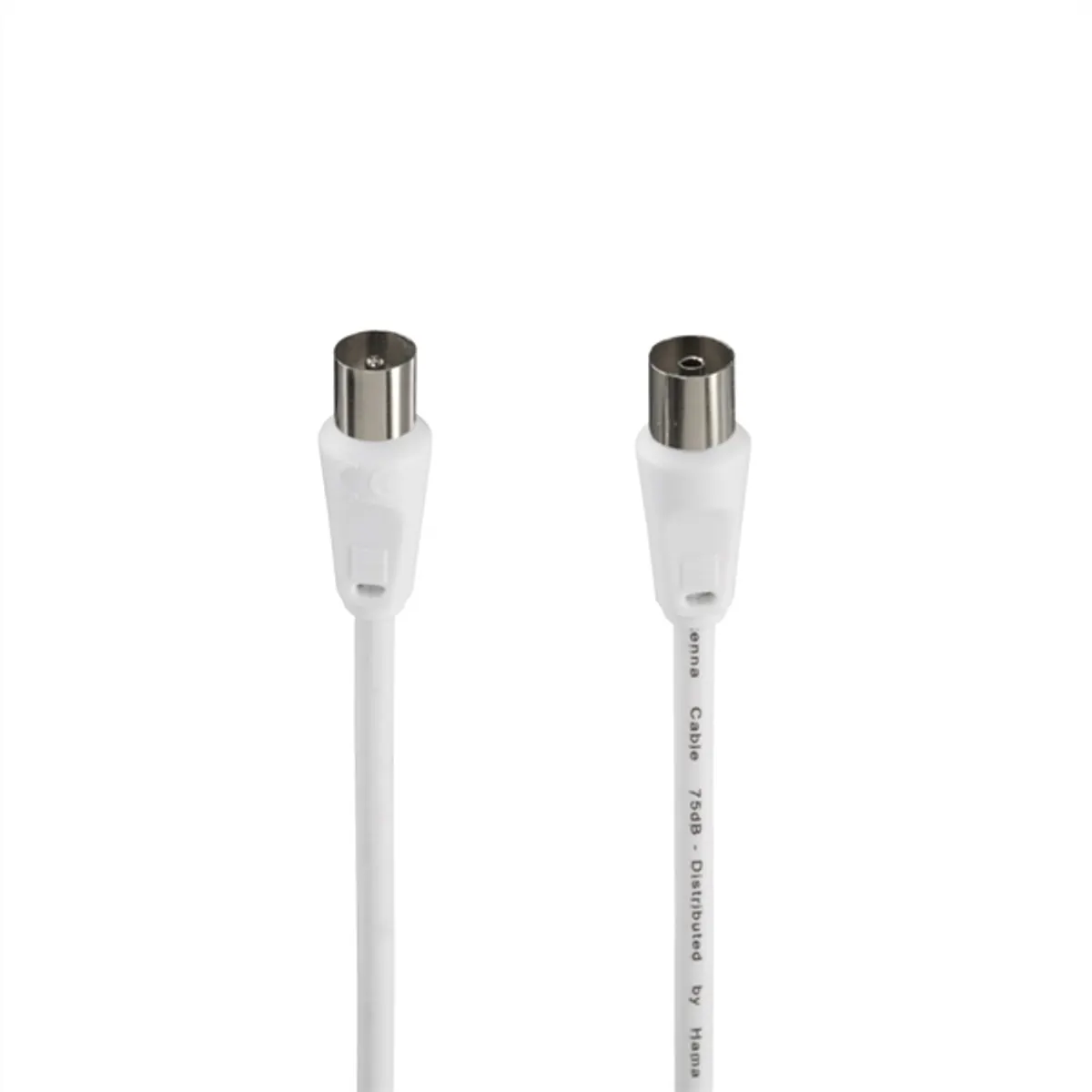 HAMA 00205030 koaxiális antennakábel 75 ohm 5 m fehér dupla árnyékolás #1