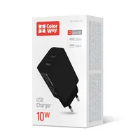 Colorway CW-CHS015-BK töltő 2xUSB Auto-ID 5V 2.1A 100-240V #5