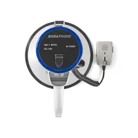NEDIS meph200wt megafon hatótávolság 1500 m 25 W RMS beépített sziréna vállpánt levehető mikrofon #3